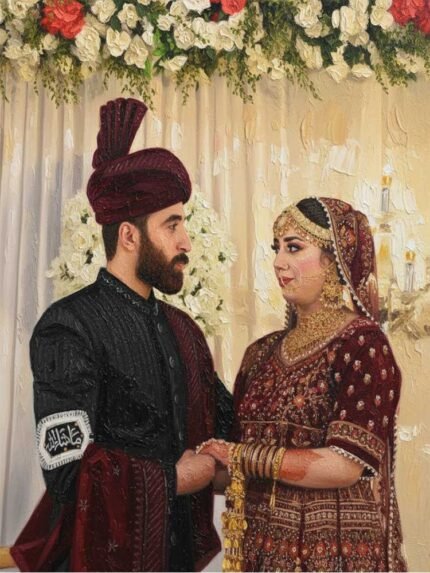 Wedding Couple Canvas